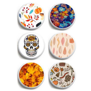 6er Set Freestyle Libre 1&2 Sticker - Herbst