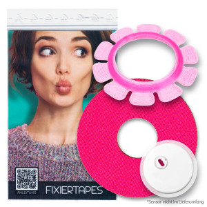 Freestyle Libre 3 TapeProtect FLEX Sensorschutz - Crystal Pink
