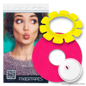 Freestyle Libre 3 TapeProtect FLEX Sensorschutz - Crystal Gelb