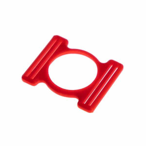 DiaStuff Design Armband – Dein modisches Statement z.B. für den Freestyle Libre 3 - Rot
