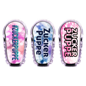 3er Set Dexcom G6 Transmitter Sticker - Zuckerpuppe