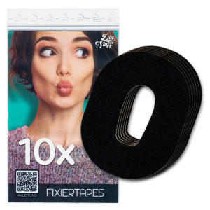 Dexcom G6 Fixierpflaster - Tape Schwarz - 10 Fixierpflaster