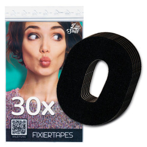 Dexcom G6 Fixierpflaster - Tape Schwarz - 30 Fixierpflaster