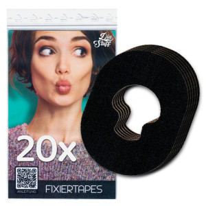Enlite-Guardian Fixierpflaster - Tape Schwarz - 20 Fixierpflaster