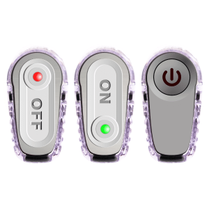 3er Set Dexcom G6 Transmitter Sticker - ON - OFF