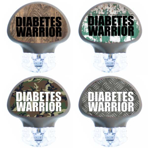 4er Set - Enlite / Guardian Transmitter Sticker - Diabetes-Warrior