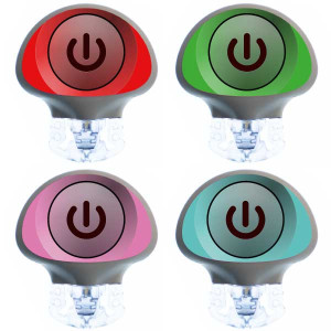 4er Set - Enlite / Guardian Transmitter Sticker - ON-OFF
