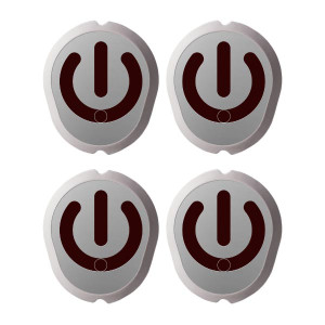 4er Set Dexcom G7 Sensor Sticker - On/Off