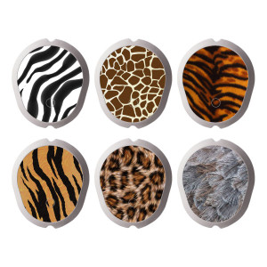 6er Set Dexcom G7 Sensor Sticker - Tiere