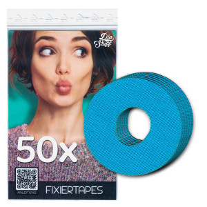 Dexcom G7 Fixierpflaster - Sensor FixierTape - Blau - 50 Fixierpflaster