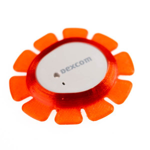Dexcom G7 TapeProtect •Flexibel• Schützt deinen Sensor wenn du mit Tape fixierst. - Crystal Lila