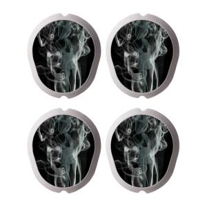 4er Set Dexcom G7 Sensor Sticker - Smoke