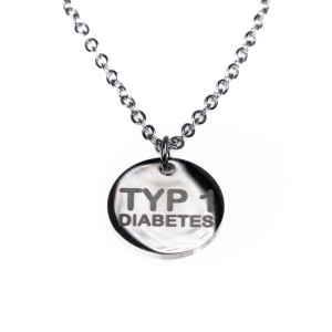Diabetes Halskette - TYP 1 DIABETS