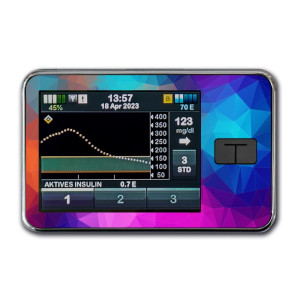 t:slim X2 Pumpen Sticker - Colors