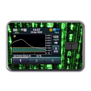 t:slim X2 Pumpen Sticker - Matrix