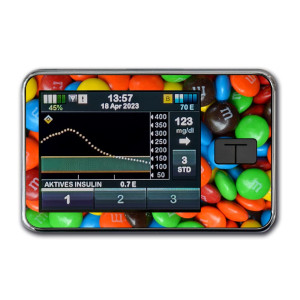 t:slim X2 Pumpen Sticker - Candy