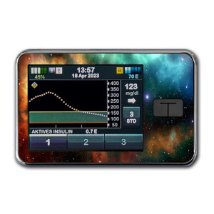 t:slim X2 Pumpen Sticker - Universum