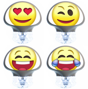 4er Set Enlite Guardian Transmitter Sticker - Emoti