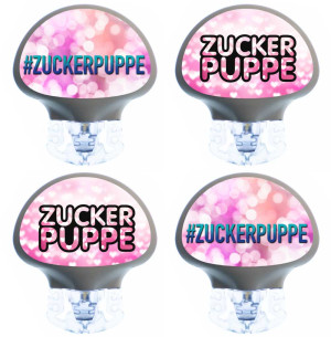 4er Set Enlite Guardian Transmitter Sticker - Zuckerpuppe