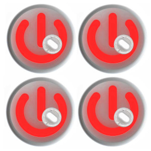 4x Freestyle Libre 3 Sticker - On/Off