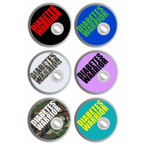 6er Set - Freestyle Libre 3 Sticker - Diabetes-Warrior