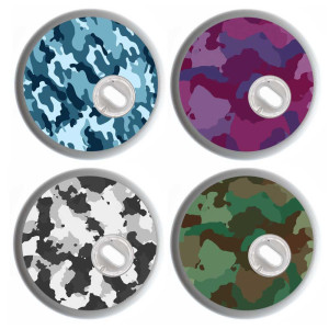4x Freestyle Libre 3 Sticker - Camouflage