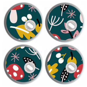 4x Freestyle Libre 3 Sticker - Autumn