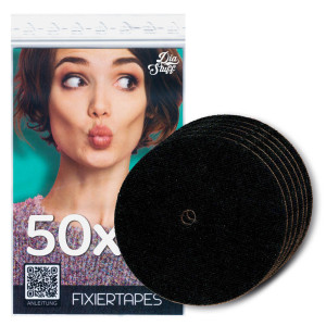 Dexcom G7 Overpatch Pflaster - Sensor FixierTape - Schwarz - 50 Fixierpflaster