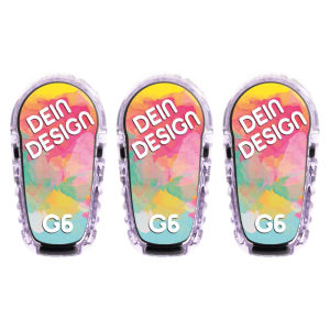 3x Dexcom G6 Transmitter Sticker - selbst gestalten