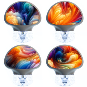 4er Set Enlite Guardian Transmitter Sticker - CrazyClouds