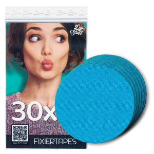 Simplera Sync™ Fixierpflaster - Sensor Overpatch FixierTape - 30 Fixierpflaster - Blau