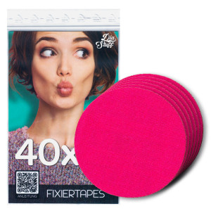 Simplera Sync™ Fixierpflaster - Sensor Overpatch FixierTape - 40 Fixierpflaster - Pink