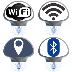 4er Set Enlite Guardian Transmitter Sticker - Technik