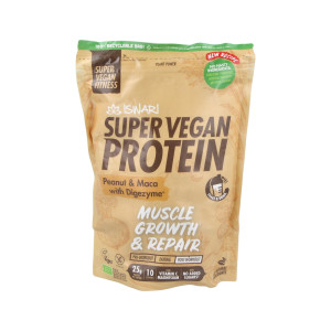 Iswari super vegan protein fitness cacahuete-maca 350gr