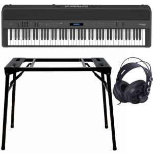 Roland Fp-90x Sort + Stativ (Dps-10) & Hovedtelefoner