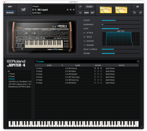 Roland Cloud Software - Jupiter-4 Key