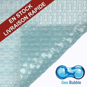 Bâche à bulle Sol guard piscine rect de 4 x 2.50 m Bordée 4 cotés