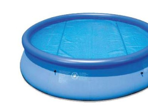 Bâche à bulle 180 µ piscine ø 4.57 m pour piscine INTEX (4.00 m inté)