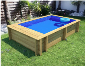 BWT My pool Piscine bois Pool'n Box junior 3.7x2.4, BF,Ht:70