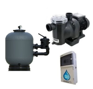 Kit filtration piscine PREMIUM 10 m3/h
