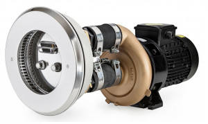 Pahlen Nage à contre courant Jet Swim Motion Classic : Inox