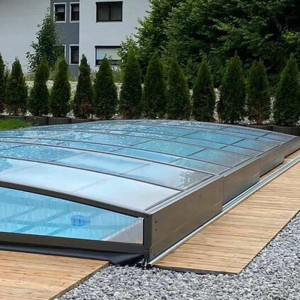 Albixon Abri piscine SYDNEY A : 386 x 646 x 48 cm