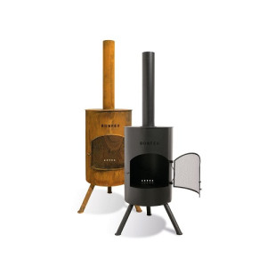 Brasero de jardin Bonfeu - BonTon 40 noir