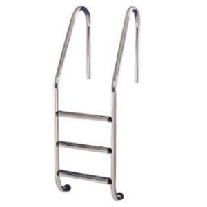 Echelle inox standard pour piscine : 3 marches