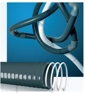 Couronne de 25 m de tuyau PVC souple diam 63