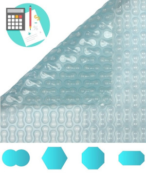 Bâche à bulle 500µ octo/hexa SOL+ Guard : 4 cotés