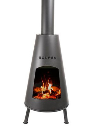 Brasero de jardin Bonfeu - BonPyra : noir