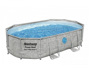 Piscine Bestway tubulaire Swim Vista 427 x 250 x 100 cm
