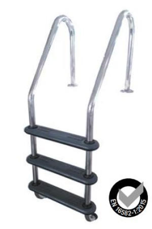 Echelle inox KOMFI : 4 marches : AISI 316