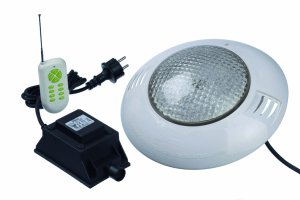 Projecteur LED 406 Plus couleur RGB piscine bois liner